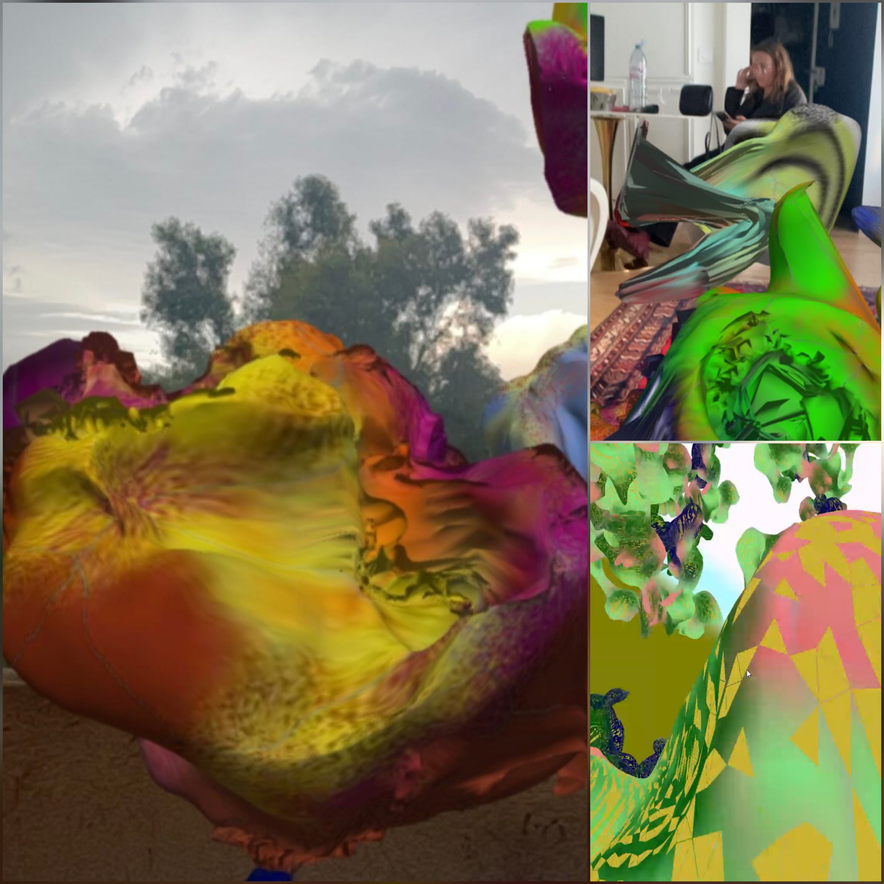 AR sculpture by Chiara Passa